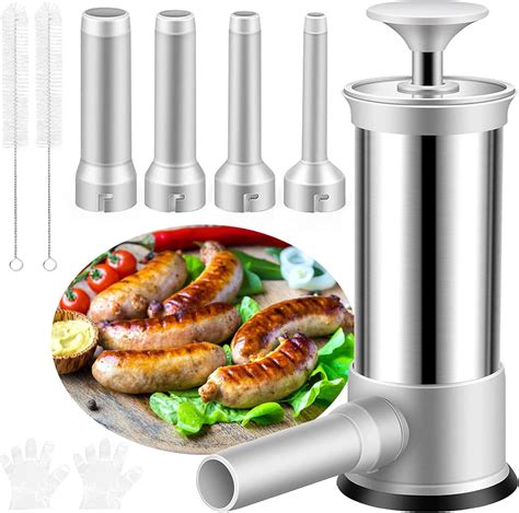 Amazon.com: Usluole Sausage Stuffer Machine and Vertical Sausage Maker ...