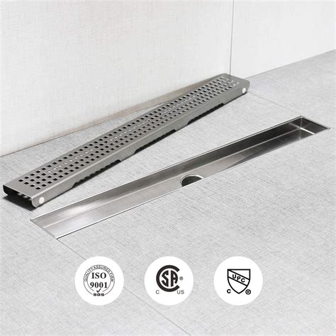 * Stainless Steel Floor Drains