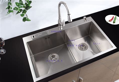 ASRAS阿萨斯加厚304不锈钢水槽套餐手工水槽单槽厨房洗菜盆洗碗池-阿里巴巴