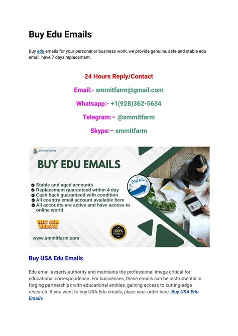 PPT - Buy Edu mails PowerPoint Presentation, free download - ID:13465876