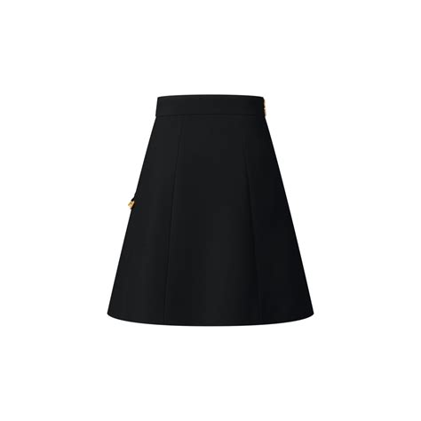 Chain Detail A-Line Mini Skirt - Ready-to-Wear | Louis Vuitton India