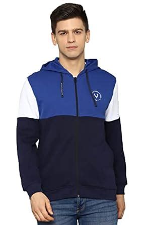 Buy Allen Solly Men's Cotton Neck Hooded Sweatshirt (ASSTWRGFB16156 ...