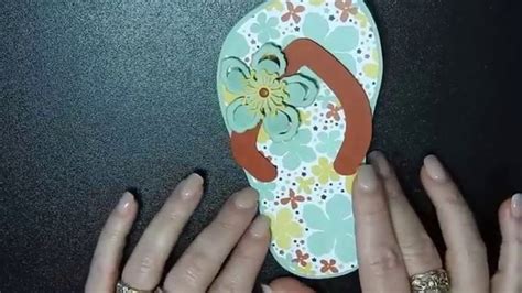 Flip Flop Card Tutorial 的图像结果