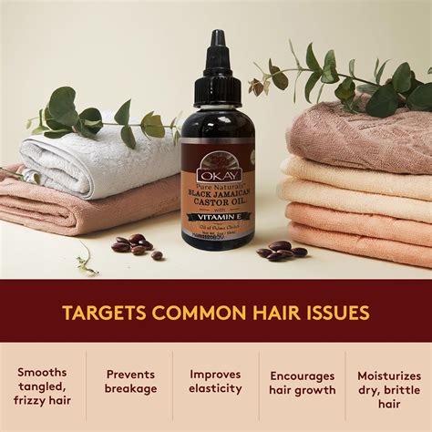 Okay Pure Naturals Black Jamaican Castor Oil with India | Ubuy