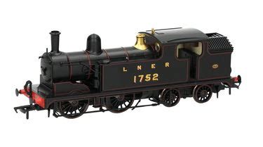35-252ZSF Bachmann LNER G5 Class 0-4-4T Tank 1752 LNER Lined Black with ...