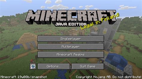 Java Edition 的图像结果