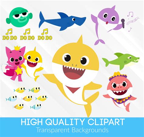Baby Shark Clipart