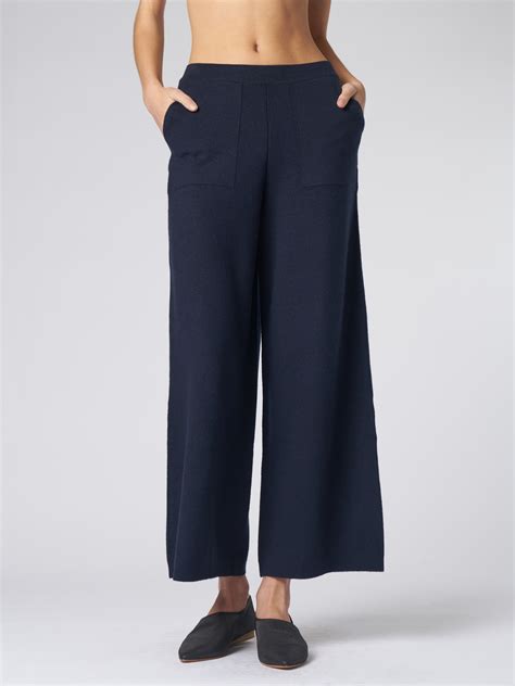 Wide Leg Pant Navy - Alhambra | Women's Clothing Boutique, Seattle