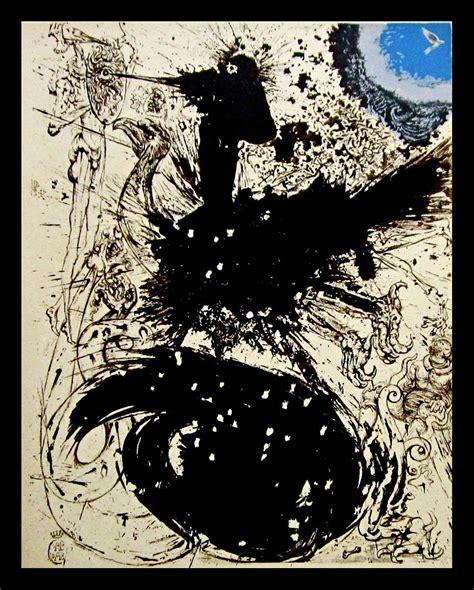 Set Of 4 Lithographs Paintings- Salvador Dali- Framed Canvas (19 x 24 ...