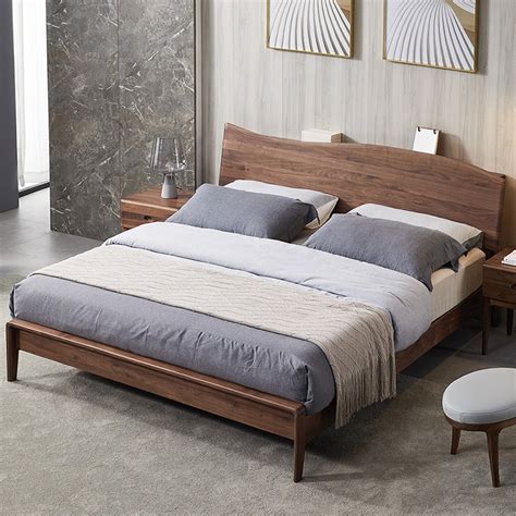 Ayana Bed - Solid Wood King Bed with Round Edges – Ramgarh Crafts