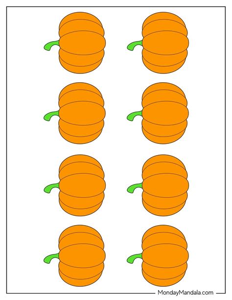 76 Pumpkin Templates (Free PDF Printables) - Worksheets Library