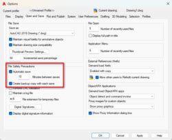 Image result for How to Save File in AutoCAD Automatically