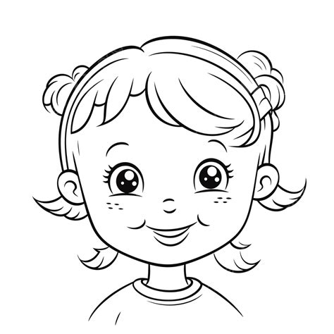 Faces Coloring Pages For Kids [2025]