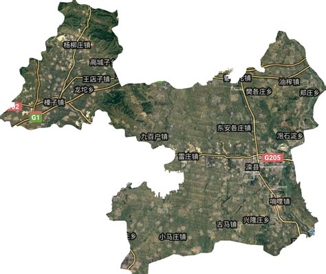 滦县高清卫星地图,Bigemap GIS Office