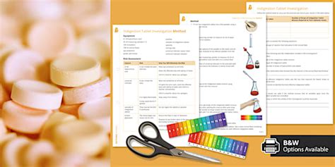 Indigestion Tablets Neutralisation Investigation