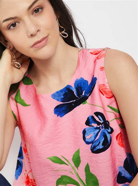 Buy Women Floral Print Bubble Hem Top Online at just Rs. 699.0 ...