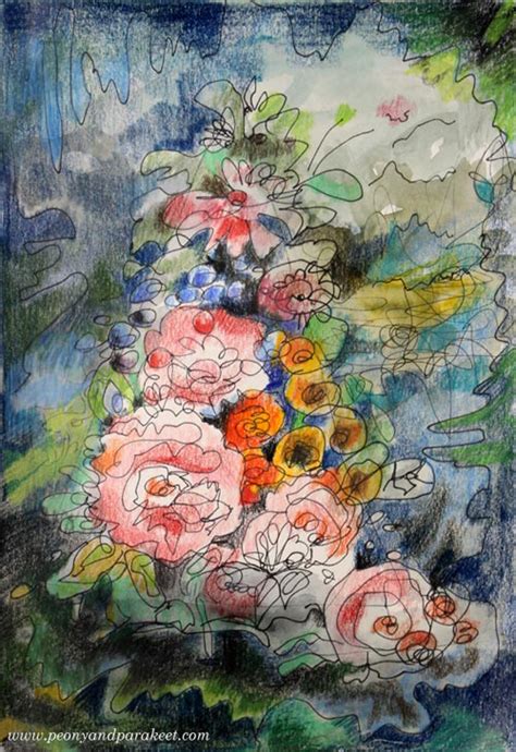 Image result for Mixed Media Drawing Tutorial