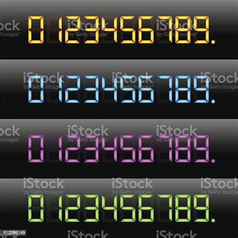 Image result for RGB LED Numbers