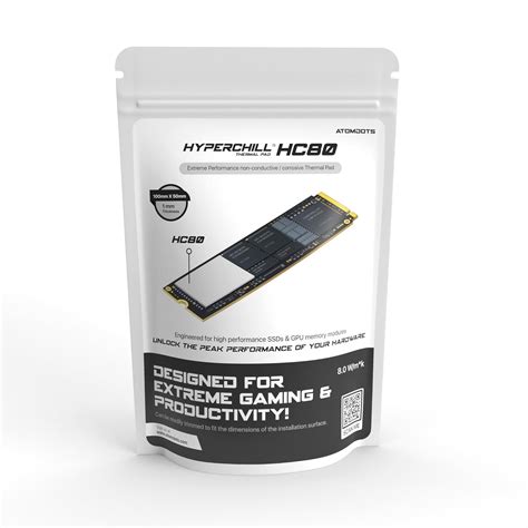 ATOMDOTS Hyperchill HC80 Thermal Conductive Silicone Pad 8.0 W/m*K ...