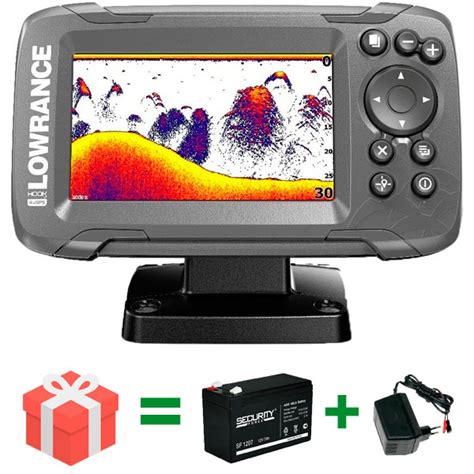 Эхолот Lowrance HOOK2-4x GPS Bullet — Москва