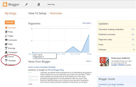 Image result for Customize Blogger Template