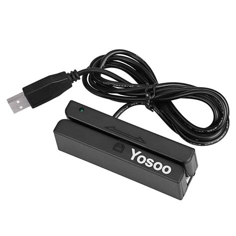 Buy MSR90 USB Magnetic Stripe Reader, 3 Track Magnetic Stripe Reader ...