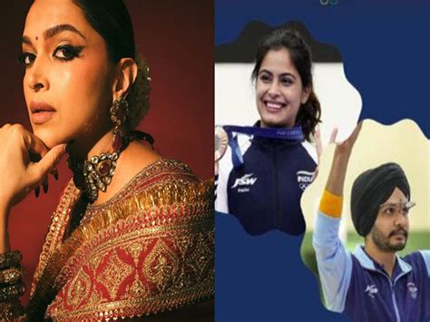Deepika Padukone lauds Manu Bhaker, Sarabjot Singh for winning bronze ...