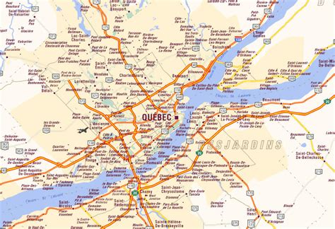 Image result for Quebec City Map
