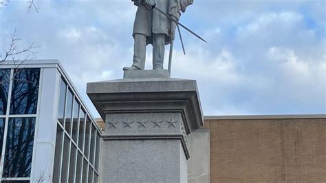 Allegan County relocates 120-year-old Civil War statue amid courthouse ...