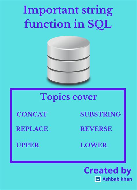 How to Use Strings in SQL Important String 的图像结果