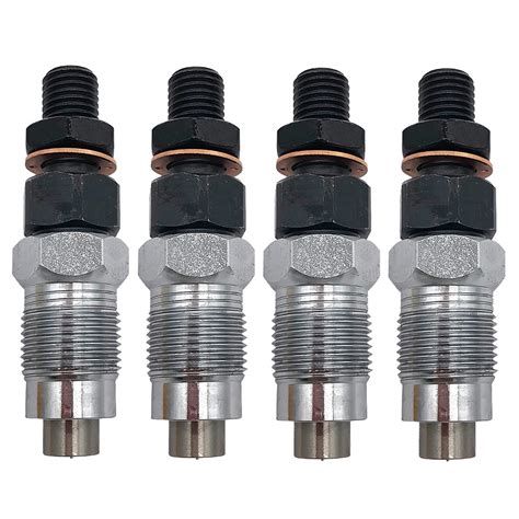 EPSIRMP 16454-53905 4pcs Fuel Injectors Compatible with Kubota V2203 ...