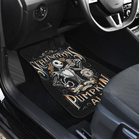 Nightmare Before Christmas Car Floor Mats – Jack And Sally Disney Movie ...