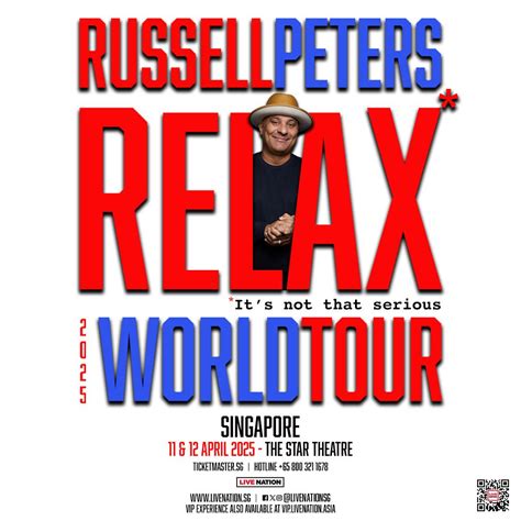 Russell Peters, TCU Place, Saskatoon, 14 November 2025 | AllEvents