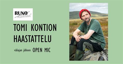 Tomi Kontion haastattelu, Heinolan Harjupaviljonki, 7 July 2023 ...