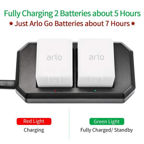 Arlo Pro Battery Charger 2 Port Charging Station with UK Plug – Morpilot