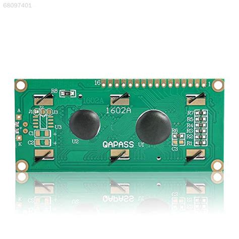 RANDWICK 9F09 IIC I2C TWI 1602 16x2 16 Pins Backlight LCD Dispay Module ...