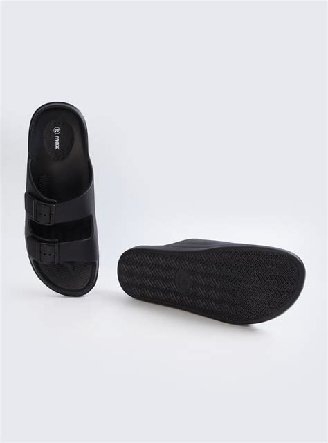 Buy Men Dual Strap Sliders Online at just Rs. 499.0 - 1000015682336 ...