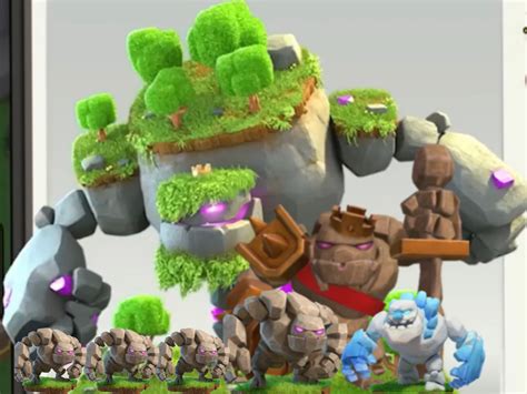 Clash Of Clans Lava Golem