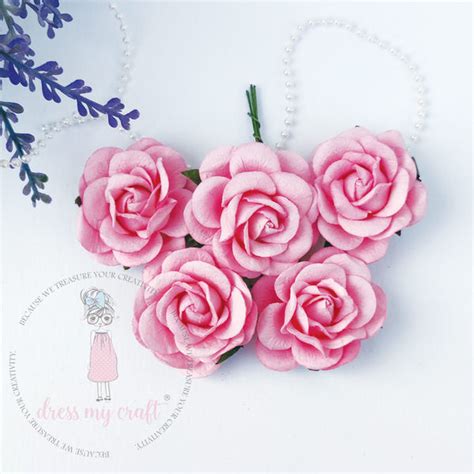 Curved Roses 45 MM - Blush Pink – CRAFTERS CORNER