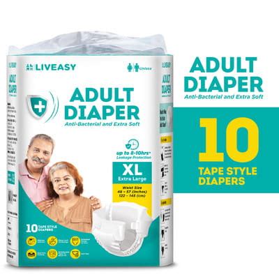 Buy COMFREY ADULT DIAPERS XL - 10 UNITS Online & Get Upto 60% OFF at ...