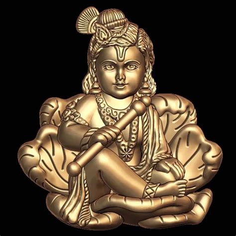 Little krishna 3D Model Free Download