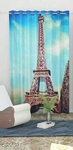 Buy Bellizo Fab Digital Print Door Curtains_7ft (1 Curtain) Online at ...
