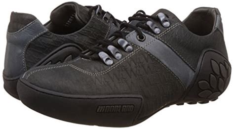 Buy Woodland Men's Black Nubuck Print Leather Sneakers - 7 UK/India (41 ...