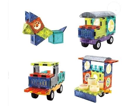 Magic Magnetic Blocks Construction & Building Set – Play Masters