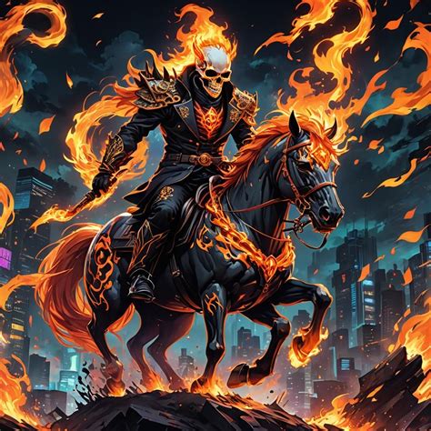 Ghost Rider Horse Wallpaper