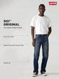 Men's 501 Blue Straight Fit Mid Rise Jeans – Levis India Store
