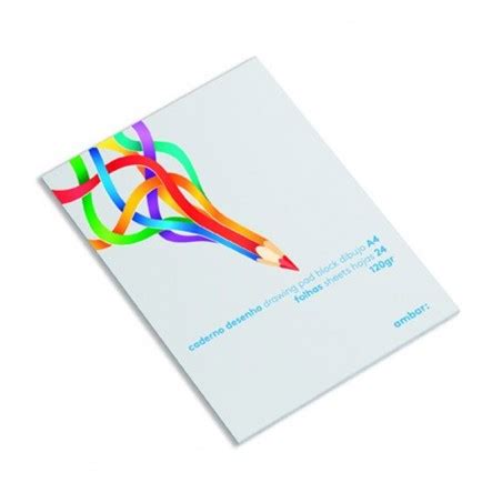 CADERNO DESENHO 120 Gr. A4