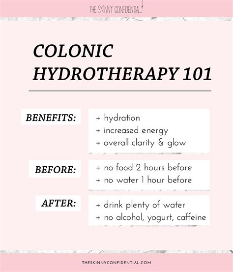 JUST EVERYTHING YOU NEED TO KNOW ABOUT COLONICS | The Skinny Confidential