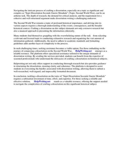 Image result for Dissertation Seconde