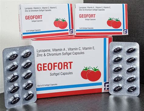 Geofort Softgel Sigma Softgel Formulation